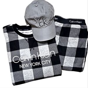 ⛄️Calvin Klein NY City 2Pc. Set. Longsleeve Top & Pants. Women's Size: Large.